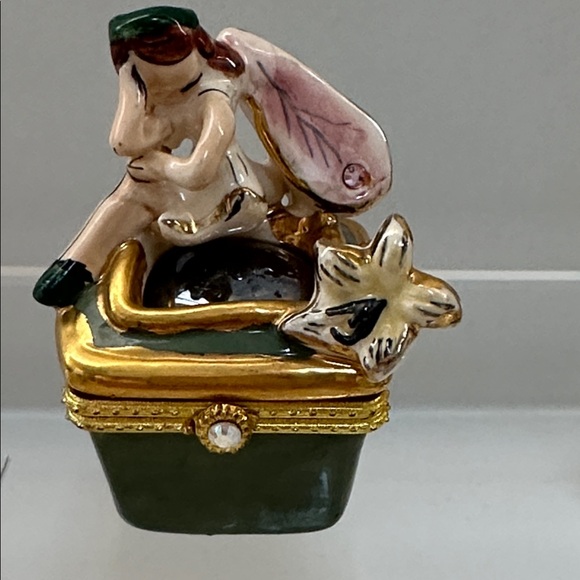 Clay works Fairy Tales 2003 Casablanca by Heather Goldminc fairy trinket box Y2K - Picture 6 of 11